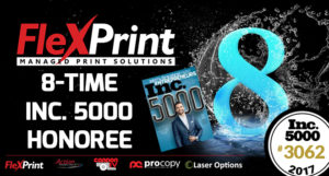 FlexPrint - 8 Time Inc5000 Honoree